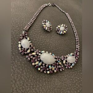 Vintage Rhinestone Jewelry Set